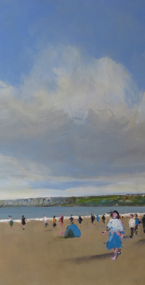 Filey Bay, July 29 by Malcolm Ludvigsen