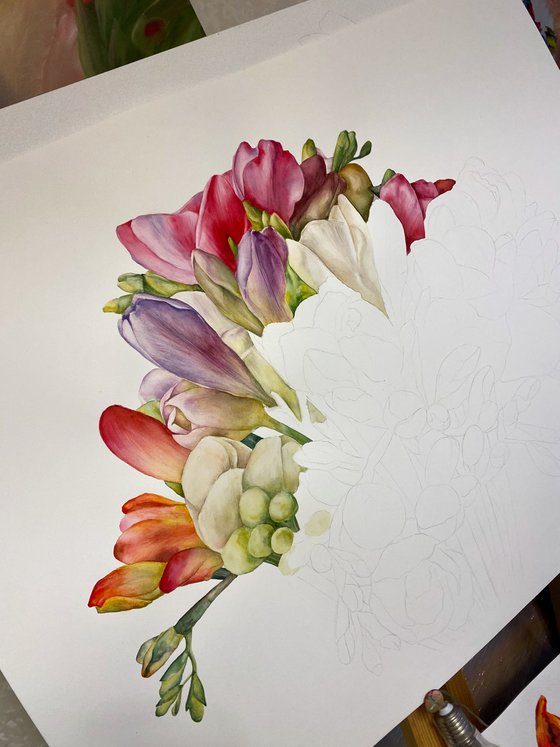 Freesia Bouquet
