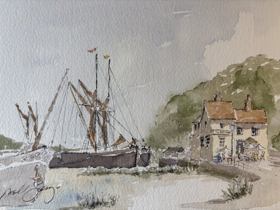 Thames Barges at Pin Mill