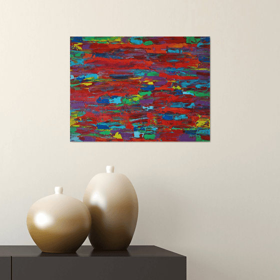 Big Money Bank - abstract painting