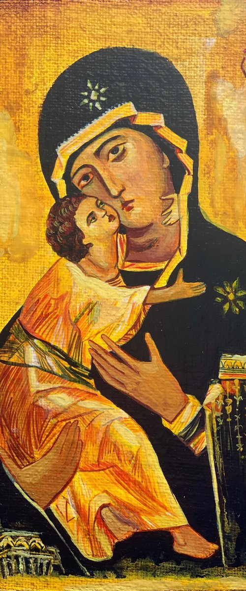 Mother and child by Olga Pascari