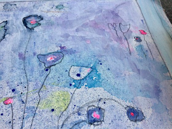 Flowers 2020 - Abstract Painting (special price)