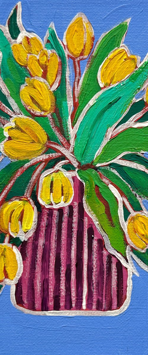 Bouquet of tulips by Ekaterina Dutkevich