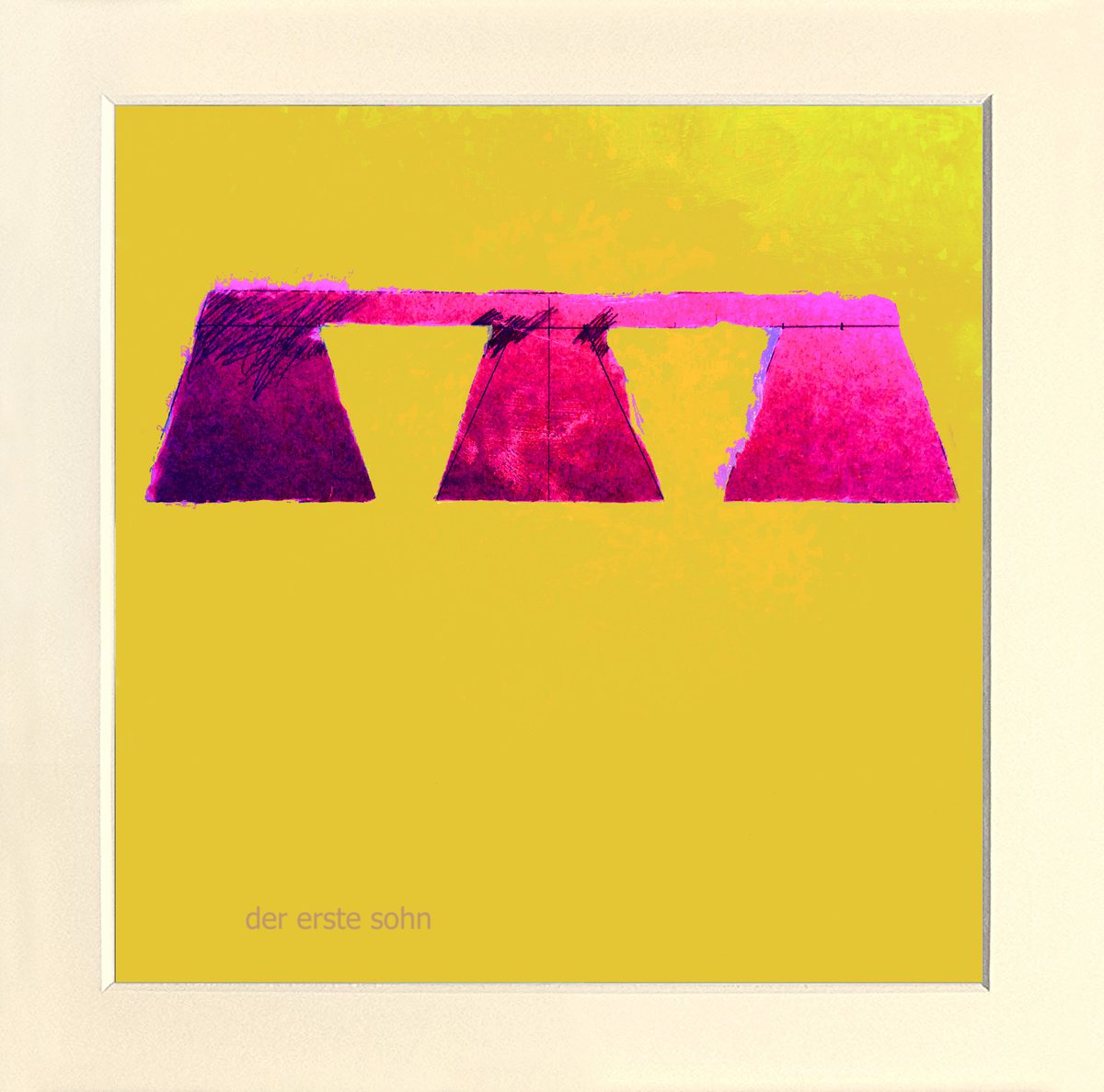A Congregation Of Relationships#1 Der Erste Sohn (Sign And Information). 30cm x 30cm by Richard Pike