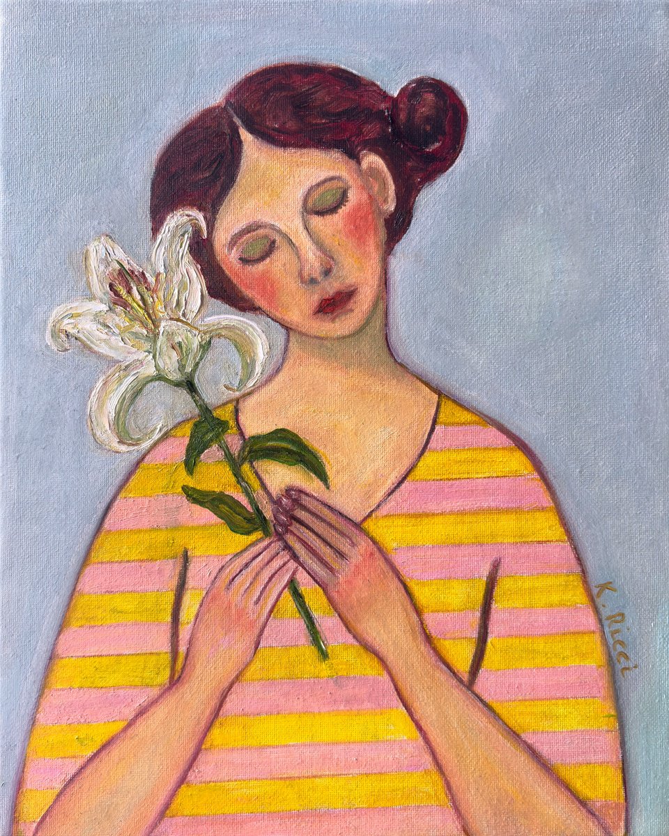 Silent Grace By Katia Ricci, 10 X 12, Artwork For Sale On Artfinder