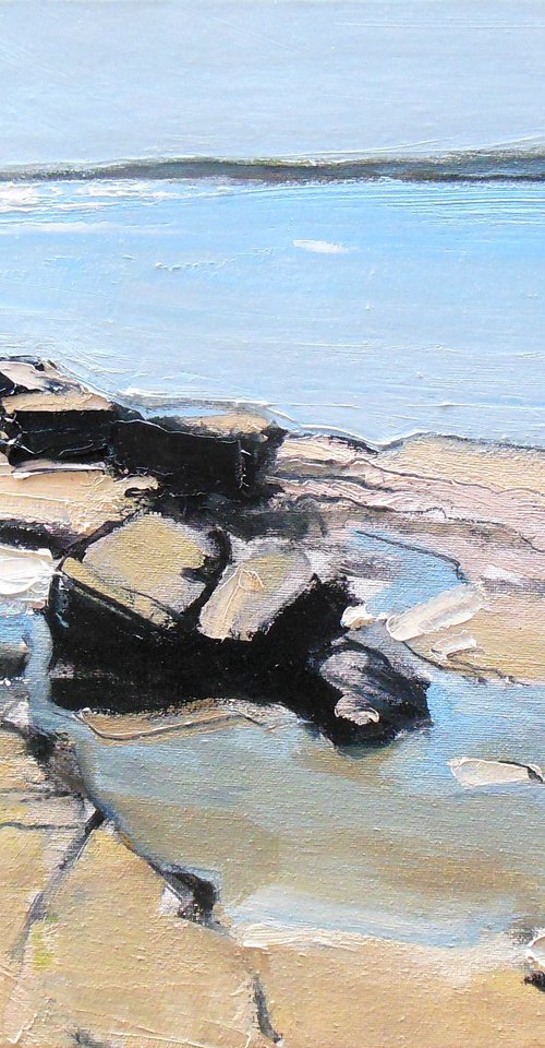 Rockpools and Blue Water II by Ben McLeod