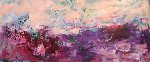 purple landscape 2 (ref#:594-OP) by Saroja van der Stegen