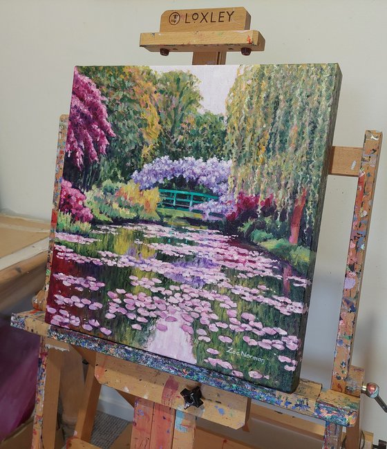 Monet's Bridge and Reflections