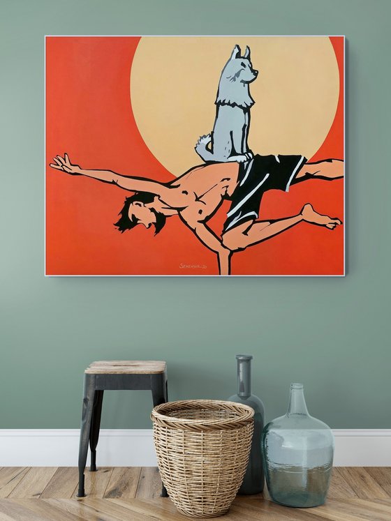 Doggy-Yogi. Next Level