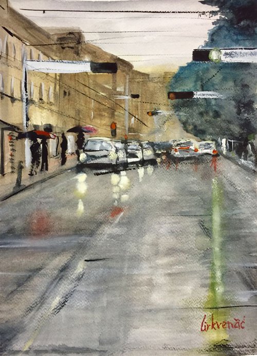 Rainy streets by Tihomir Cirkvencic