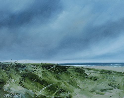 Storm over the dunes by John Halliday