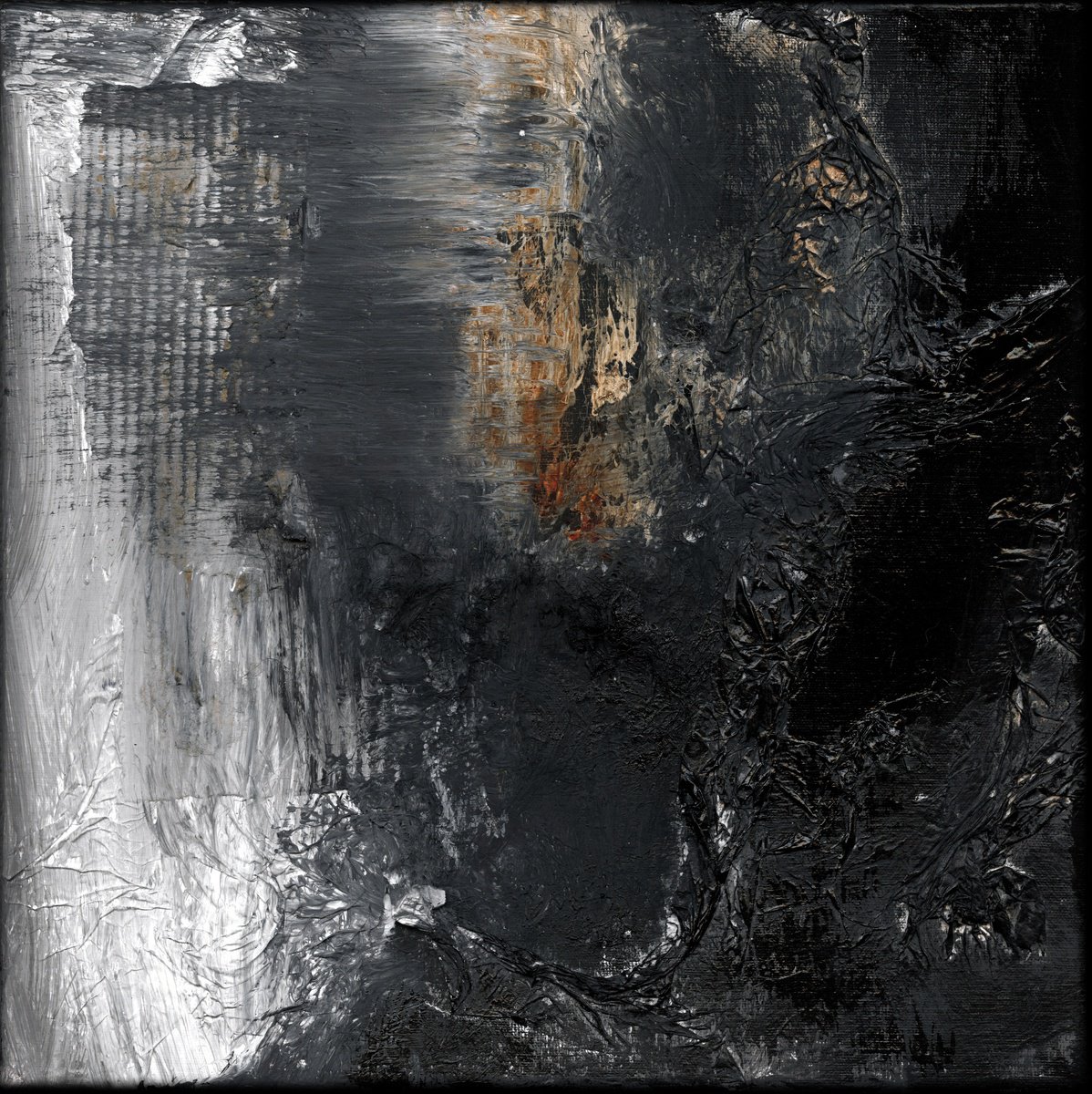 Abstract Painting By Kathy Morton Stanion, 12 X 12", Magical Incantations 6, Original Artwork