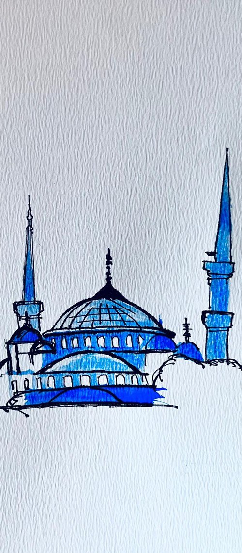 Blue Mosque by Shabs  Beigh