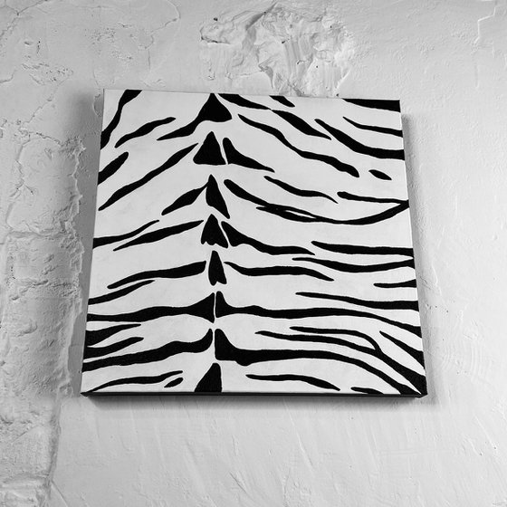 Monochrome Tiger Pattern