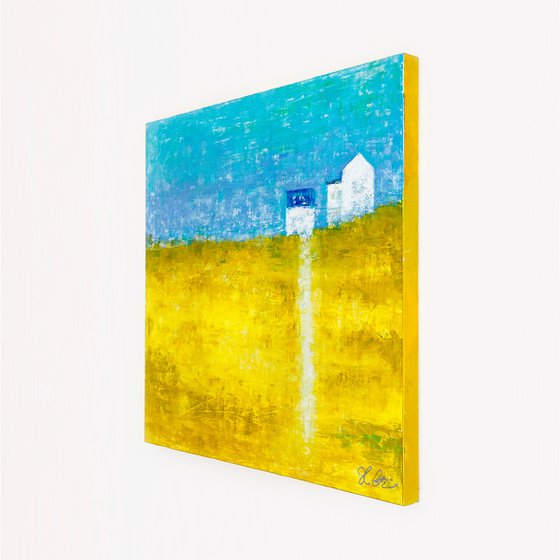 Yellow Field II (30"x30" | 76x76 cm)