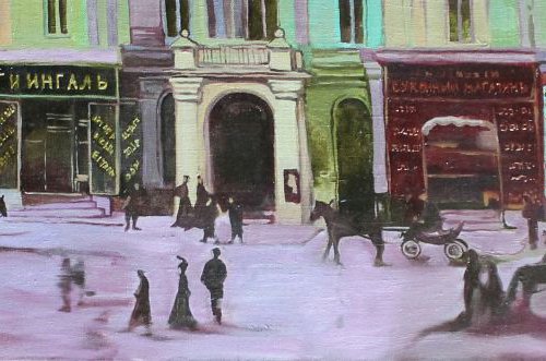 Shadows of Duma Square by Anastasiia Grygorieva