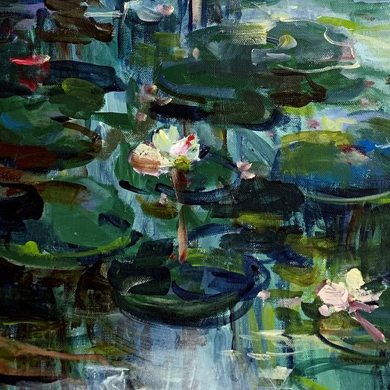 The water lily pond I