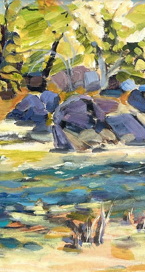 River Flows Through by Annette Wolters