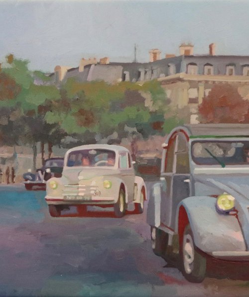 " A lovely 2CV " by Benoit Montet