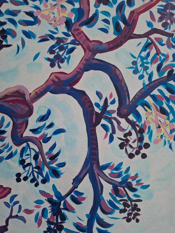 Between Worlds, an Olive Tree