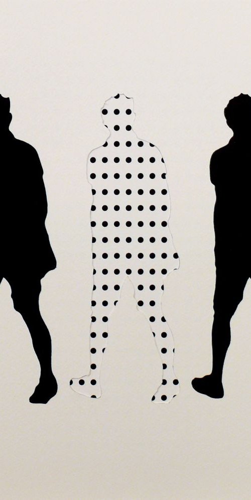 Three walking men V05 -  Tehos by Tehos