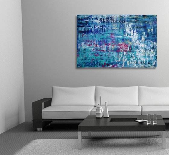 Floating V (120 x 80 cm) XXL (49 x 32 inches)