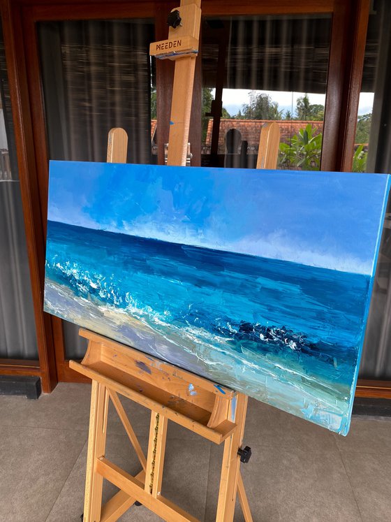 Abstract Turquoise Ocean