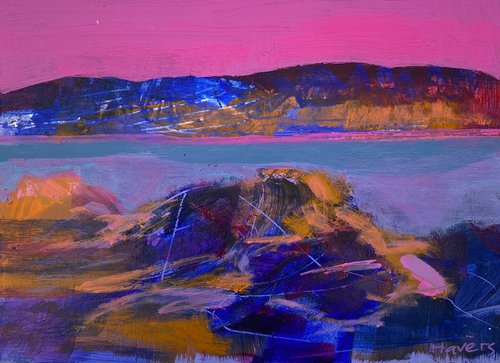 Lewis Loch - Tumble of Rocks by Chrissie Havers