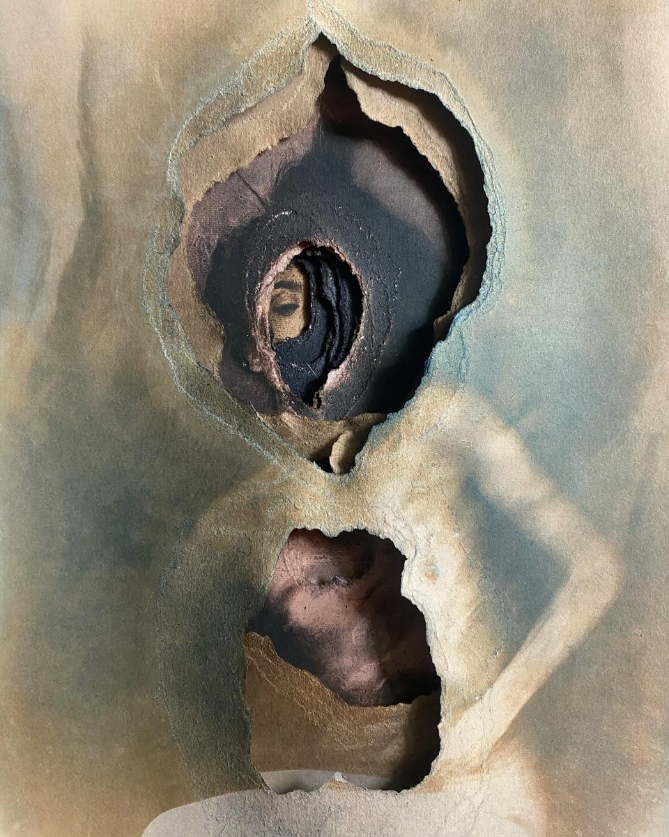 Illustrative Portrait Photograph By Ramona Zordini, 6 X 8", Guideline Routine 13, Original Artwork