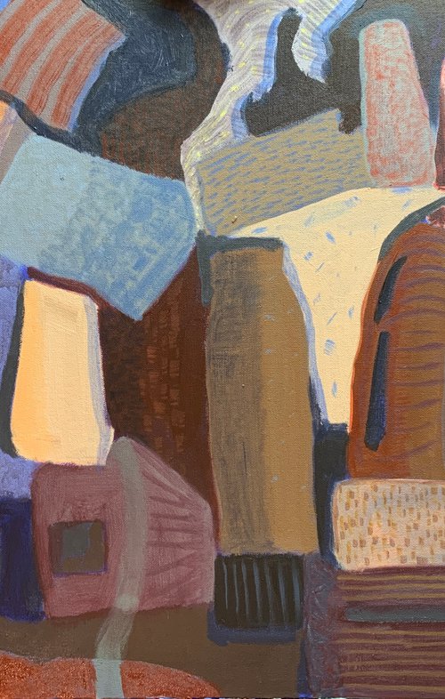 “Cubist Stonehenge” by Hanna Bell