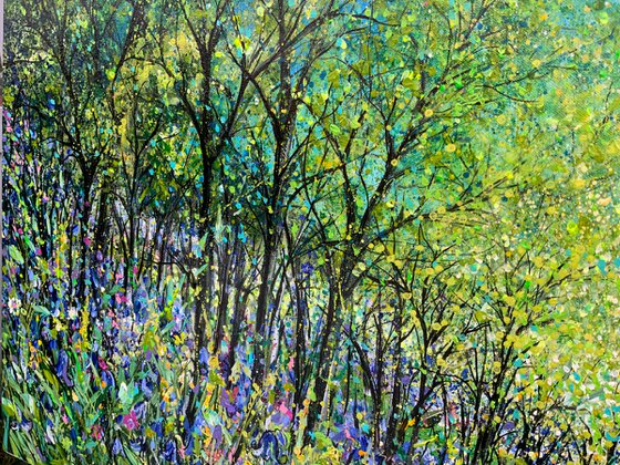 Woodland Bluebells and Wild Flora XL