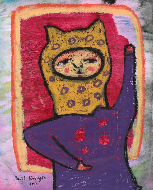 Cat man by Pavel Kuragin