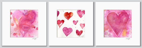 Sweet Heart Collection 2 - 3 Paintings