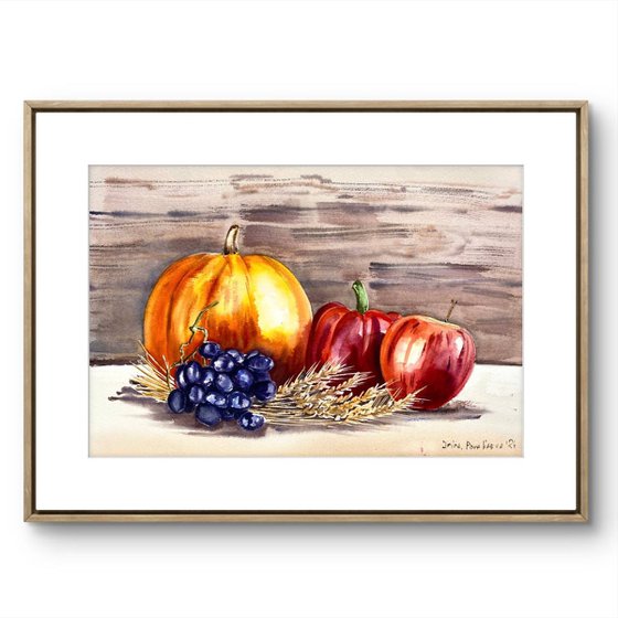 Autumn Harvest Still Life