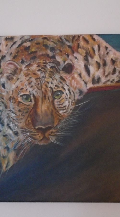 I can smell the fear behind your eyes by Timea  Valsami