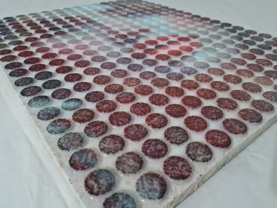 In your thoughts (n.717) - Dot Art series