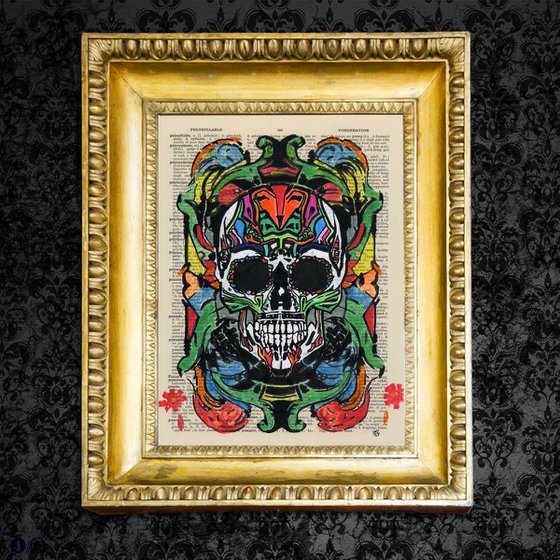 Dia de Las Brujas Skull 6