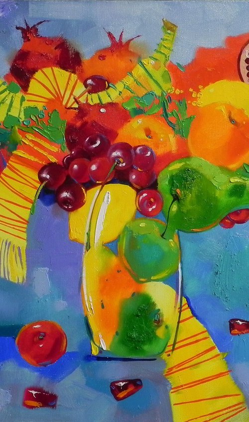 “Fruit Bouquet” by Mykhailo Novikov