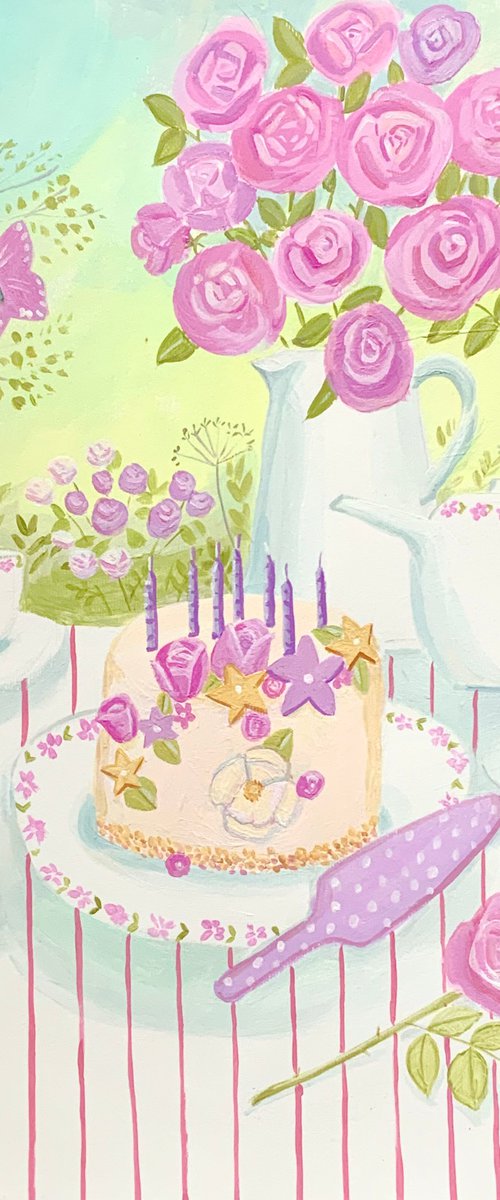 Birthday Tea by Mary Stubberfield