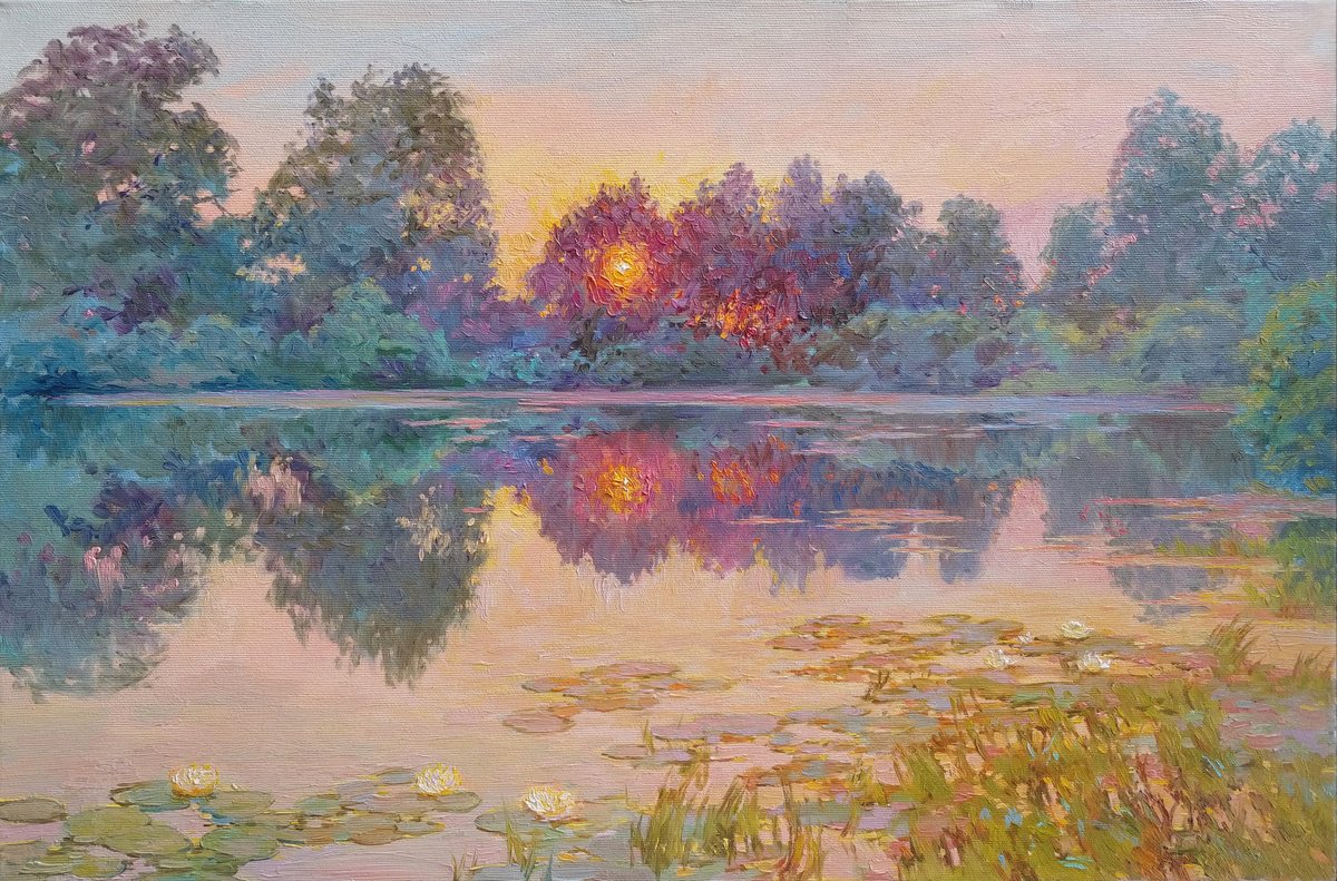 The Sun Is Rising. By Svitlana Gunchenko, 24 X 16, Artwork For Sale On Artfinder