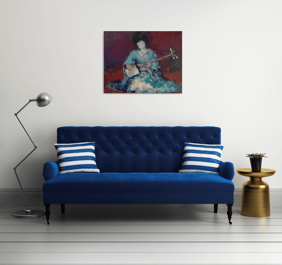 Blue gheisa