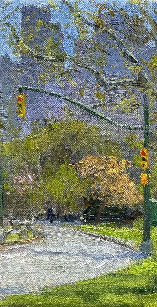 Monday Morning in Central Park by Nataliia Nosyk