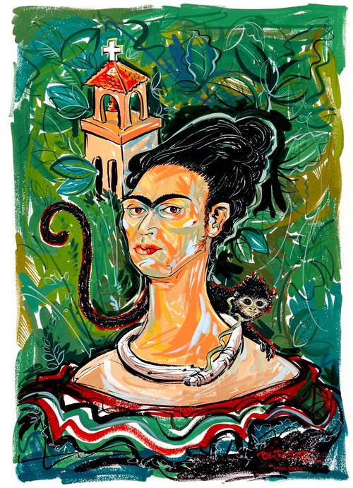 Frida Kahlo by Ben De Soto