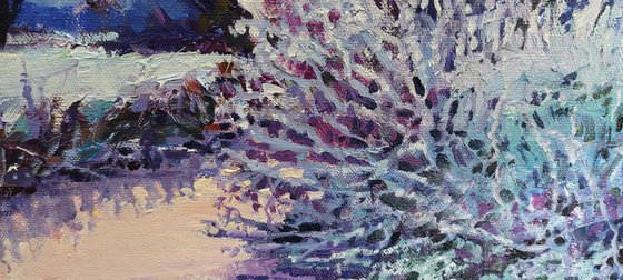 Apricot Dawn, river sunrise
