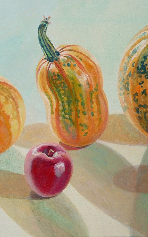 Pumpkin Geometry by Alona Lesnichenko