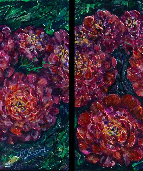 Bloom Eternal by Lena Owens at OLena Art