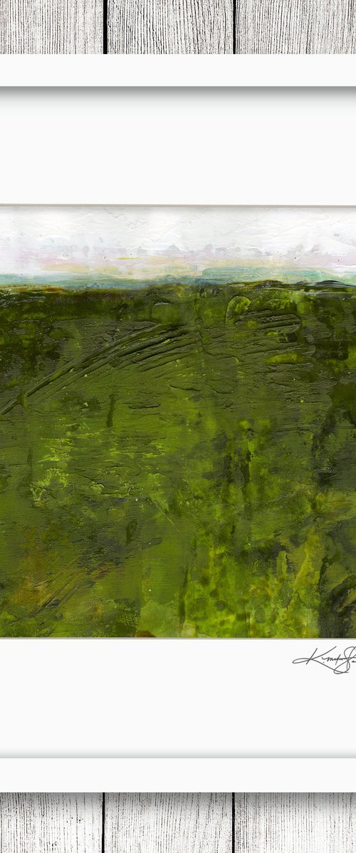 Dream Land 41 - Textural Landscape Painting by Kathy Morton Stanion by Kathy Morton Stanion