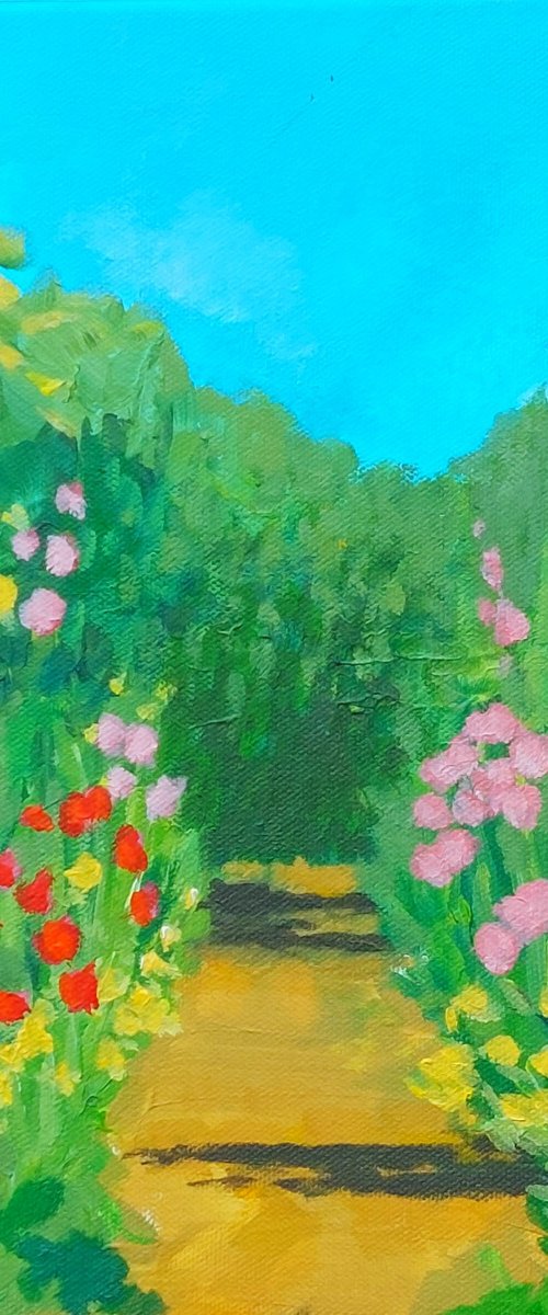 The Physic Garden III by Jan Rippingham