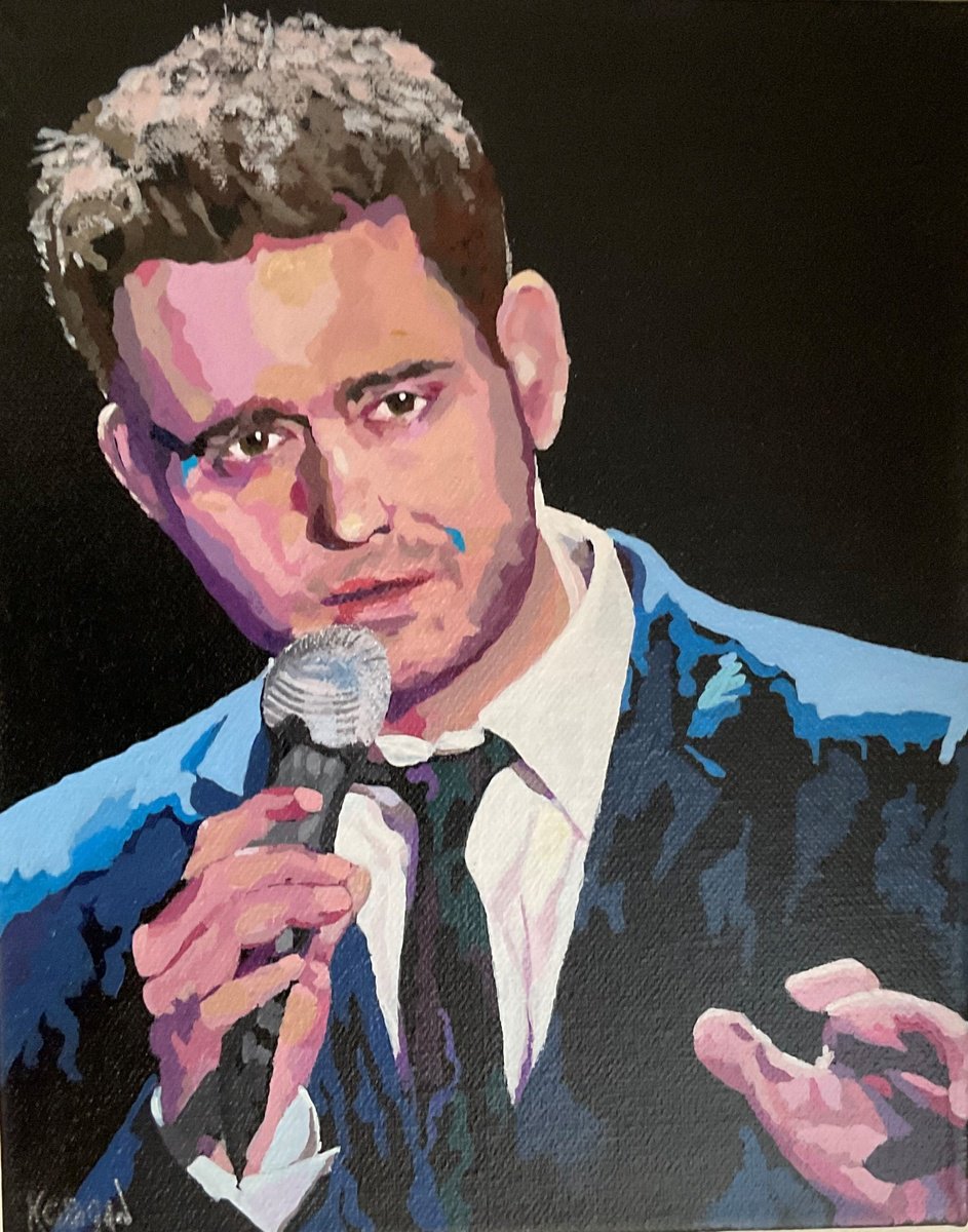 Michael Buble by Kenny Grogan