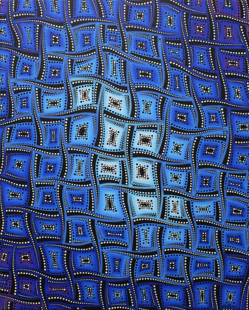 Movements of Blueish colors by Jonathan Pradillon